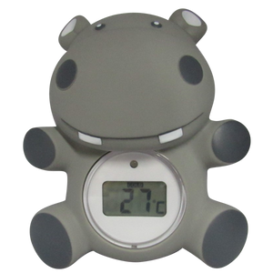 Hippo rum og badetermometer