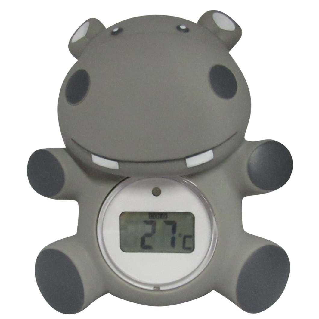 Hippo rum og badetermometer