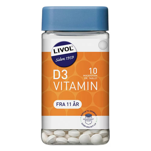 Livol Vitamin D 10μg 220 tabletter